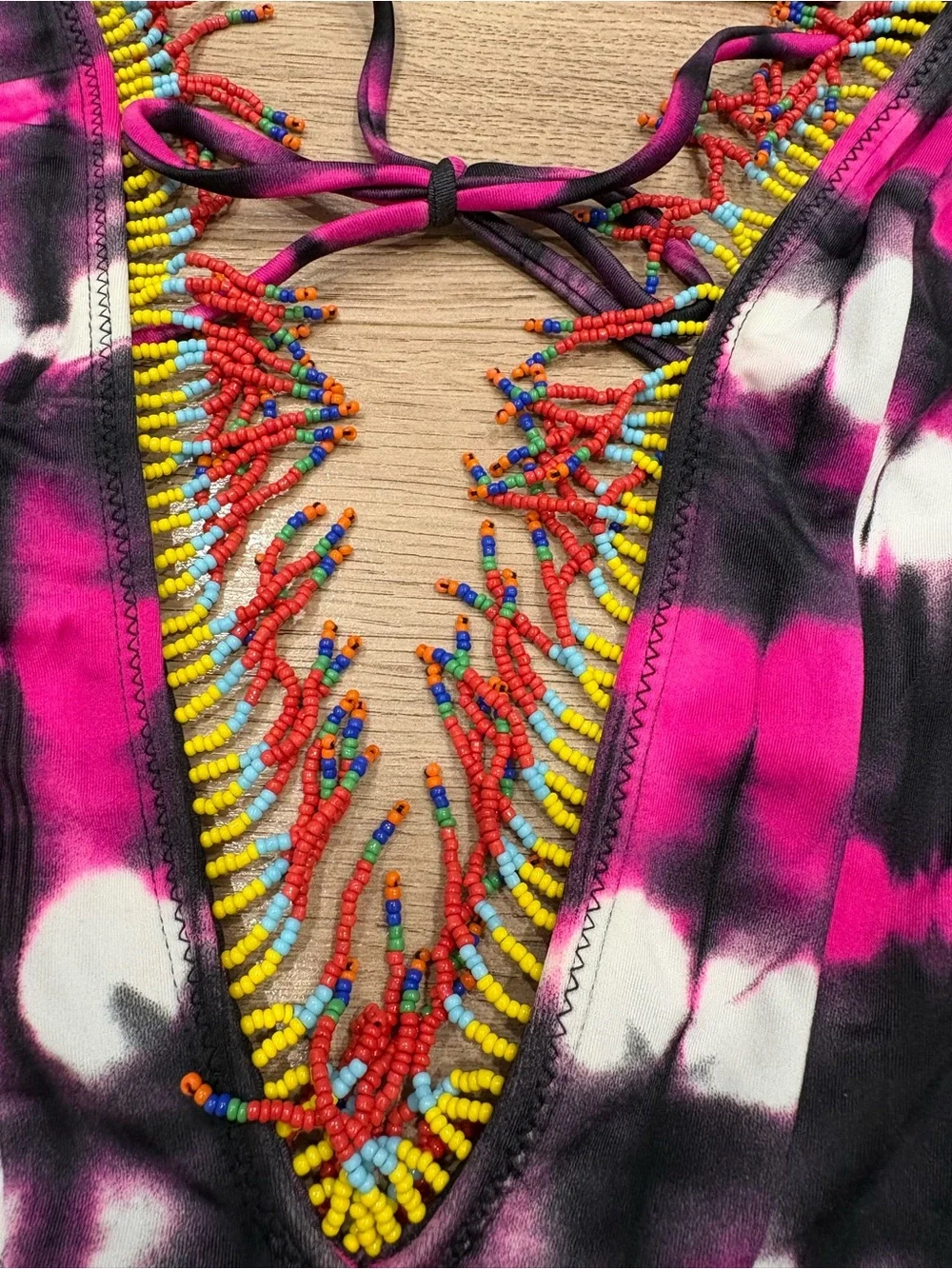 Vintage Billabong Runway beaded one piece
